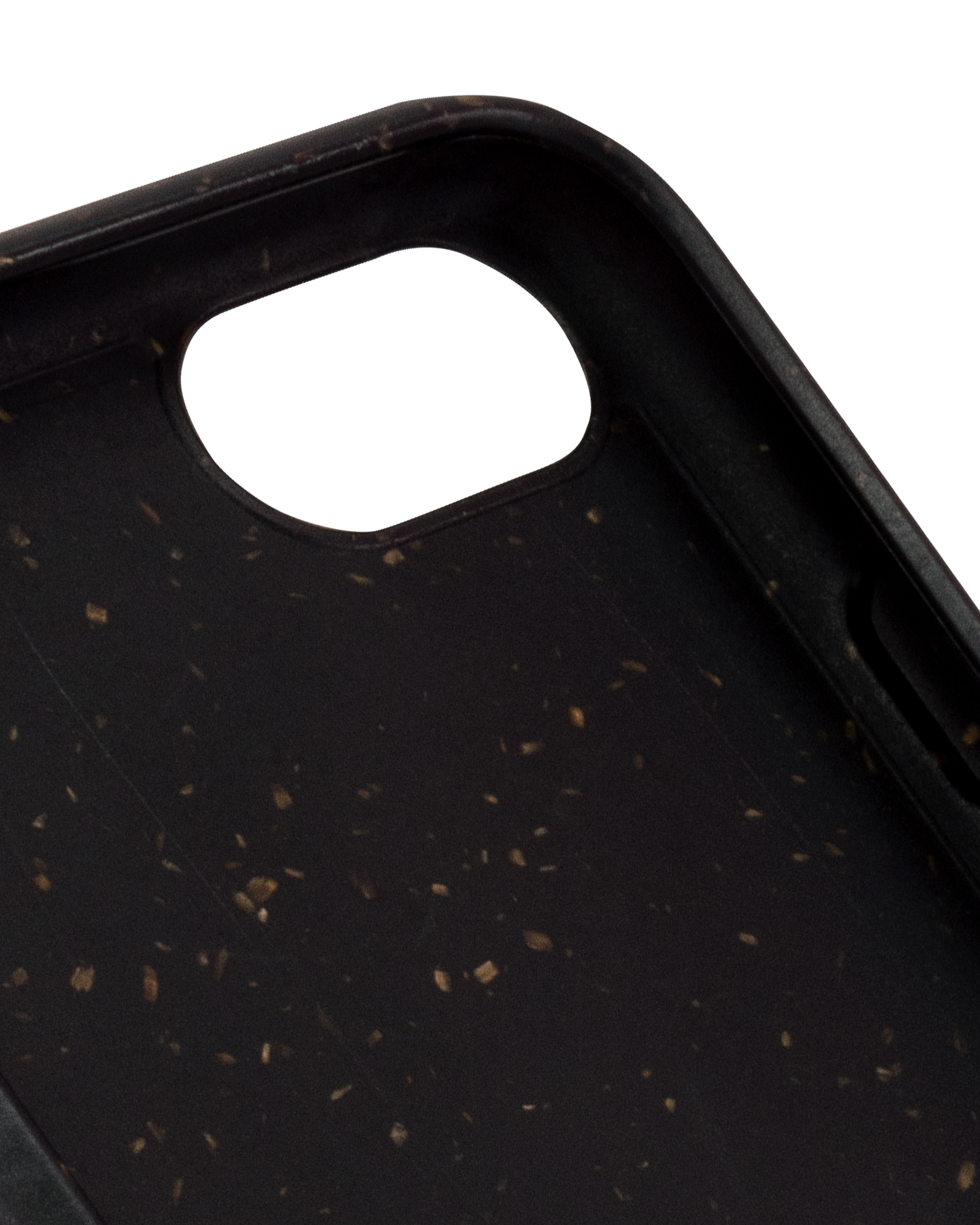 Black Eco-Friendly Phone Case for Apple iPhone 7, Apple iPhone 8, Apple iPhone SE (2020), Apple iPhone SE (2022): Details outside