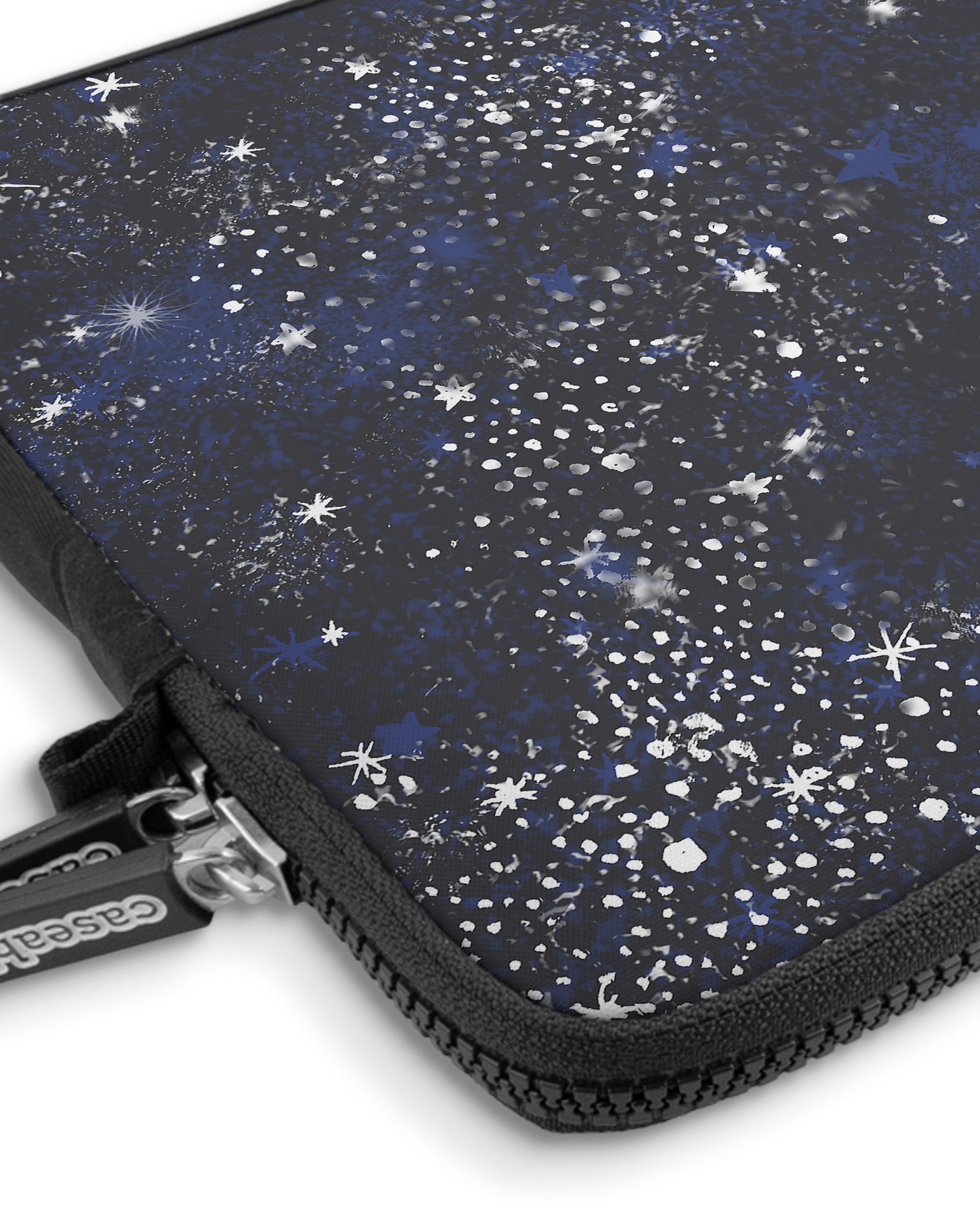 Starry Night Sky Premium Laptop Bag 13 inch with device inside