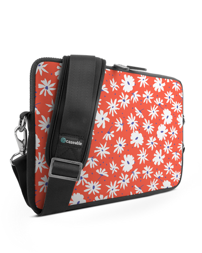 Retro Daisy Premium Laptop Bag 13 inch