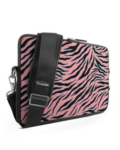 Pink Zebra Premium Laptop Bag 13 inch