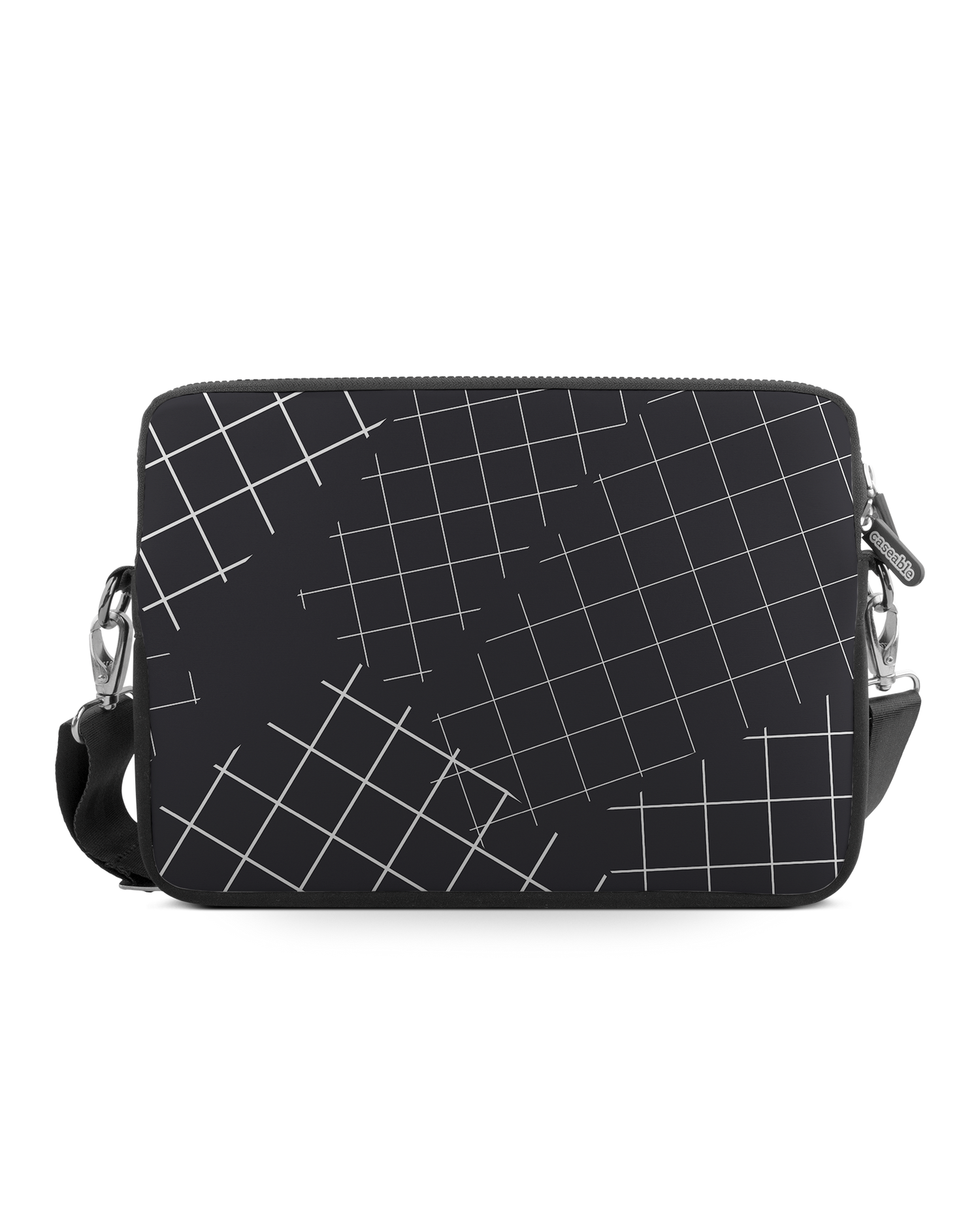 Grids Premium Laptop Bag 13 inch: Front View