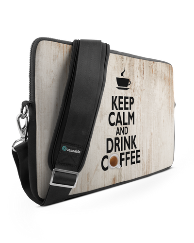 Drink Coffee Premium Laptop Bag 15 inch