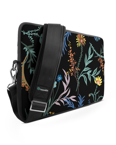 Woodland Spring Floral Premium Laptop Bag 15 inch