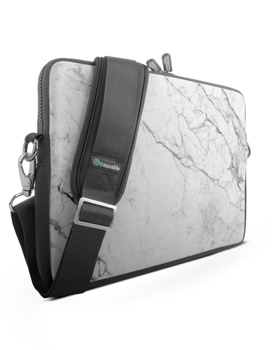White Marble Premium Laptop Bag 13-14 inch
