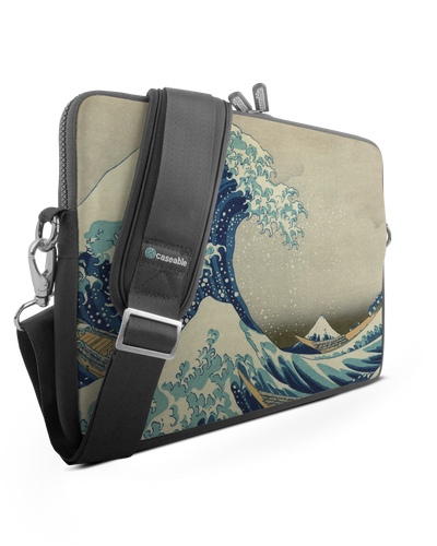 Great Wave Off Kanagawa By Hokusai Premium Laptop Bag 13-14 inch