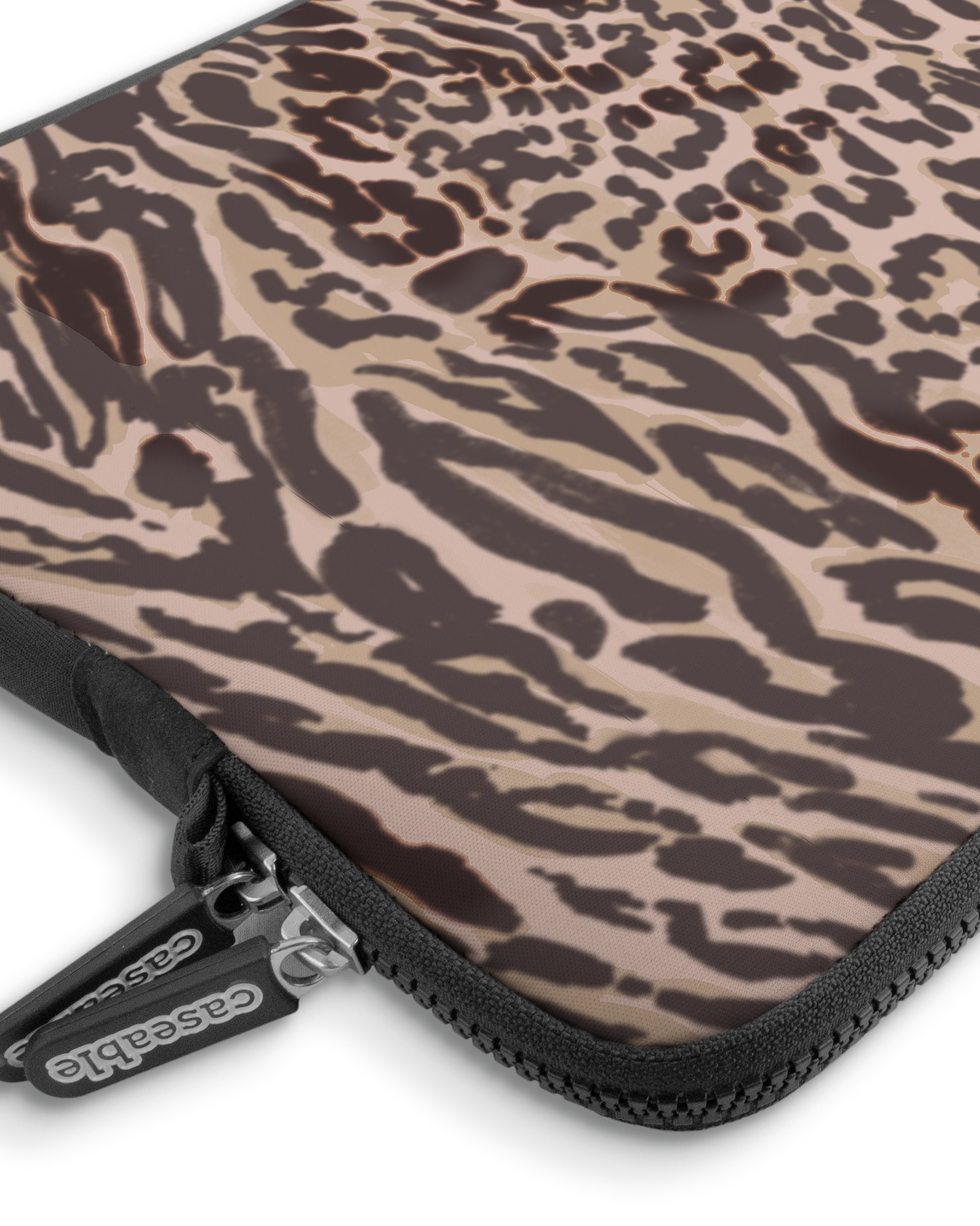 Animal Skin Tough Love Premium Laptop Bag 13-14 inch with device inside