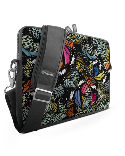 Psychedelic Butterflies Premium Laptop Bag 13-14 inch