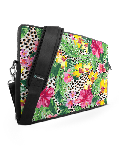 Tropical Cheetah Premium Laptop Bag 17 inch