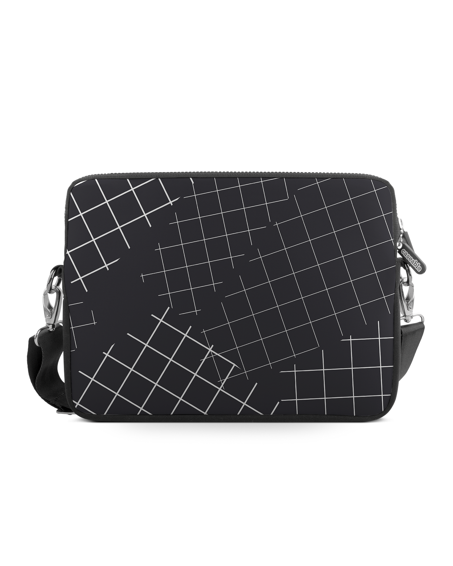 Grids Premium Laptop Bag 17 inch: Front View