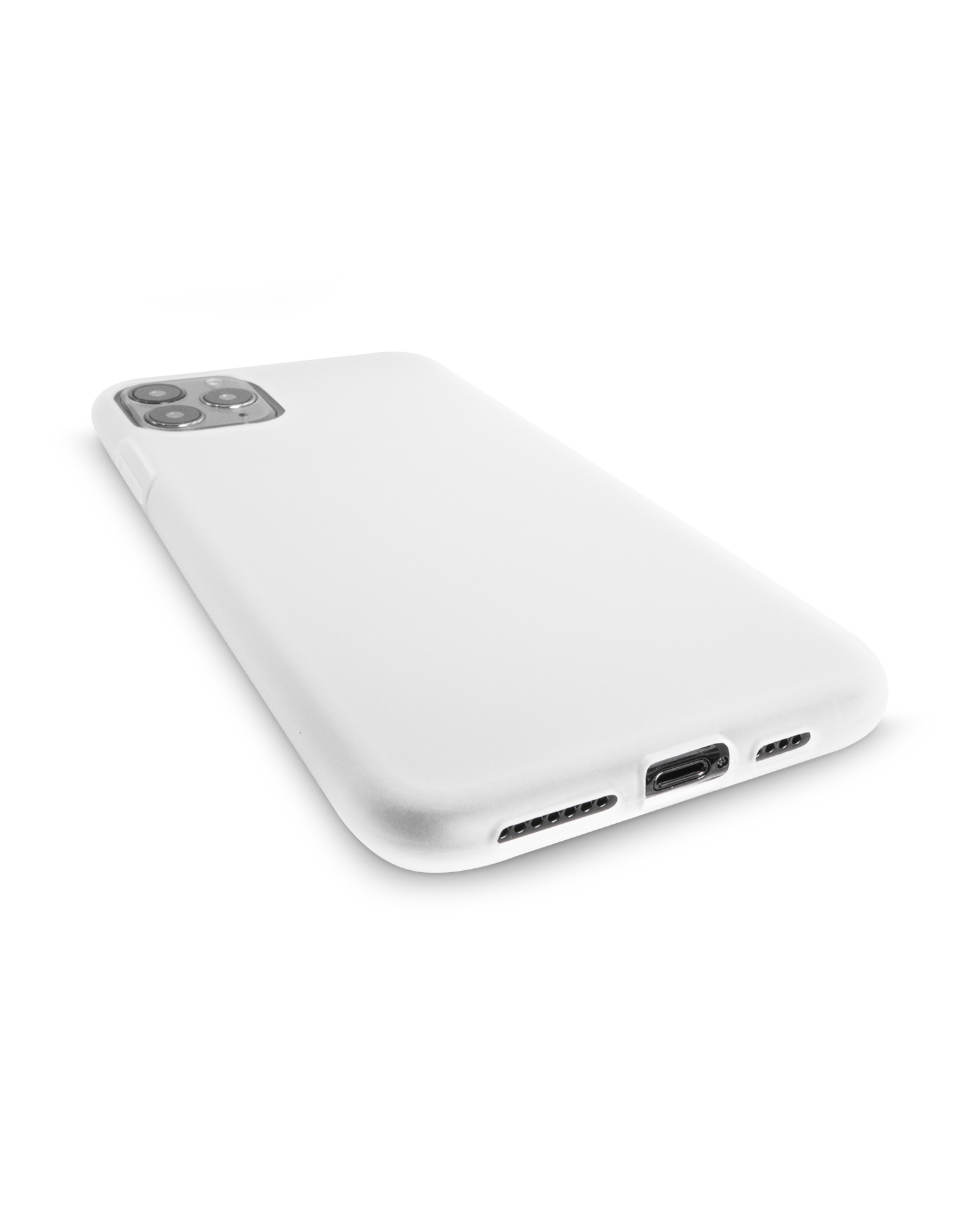 Recycled Silicone Phone Case for iPhone 11 Pro Max: Bottom view