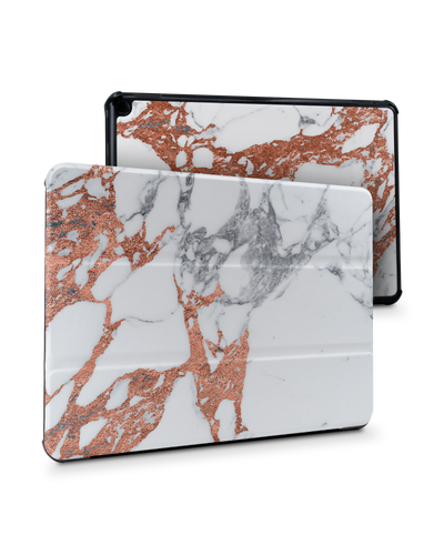 Marble Mix Tablet Smart Case for Amazon Fire HD 10 (2021): Front View