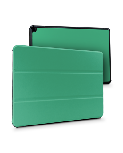 ISG Neon Green Tablet Smart Case for Amazon Fire HD 10 (2021): Front View