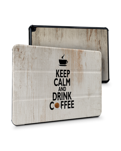 Drink Coffee Tablet Smart Case Amazon Fire HD 10 (2021): Front View