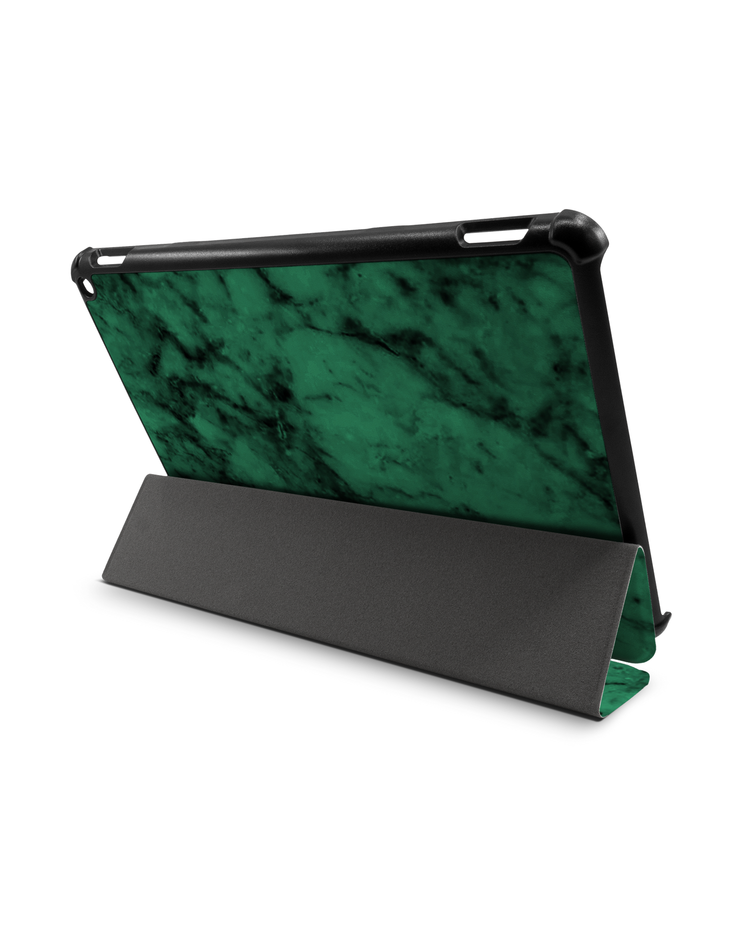 Green Marble Tablet Smart Case for Amazon Fire HD 10 (2021): Used as Stand