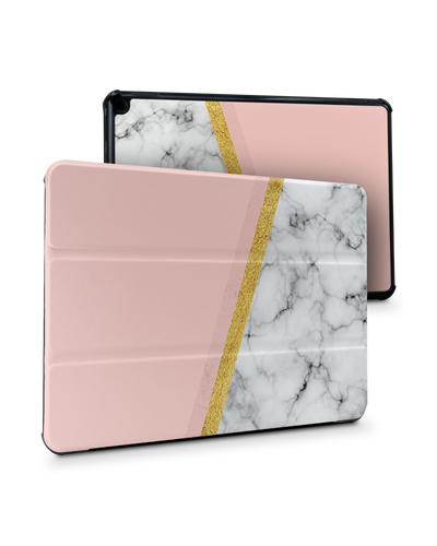 Marble Slice Tablet Smart Case for Amazon Fire HD 10 (2021): Front View