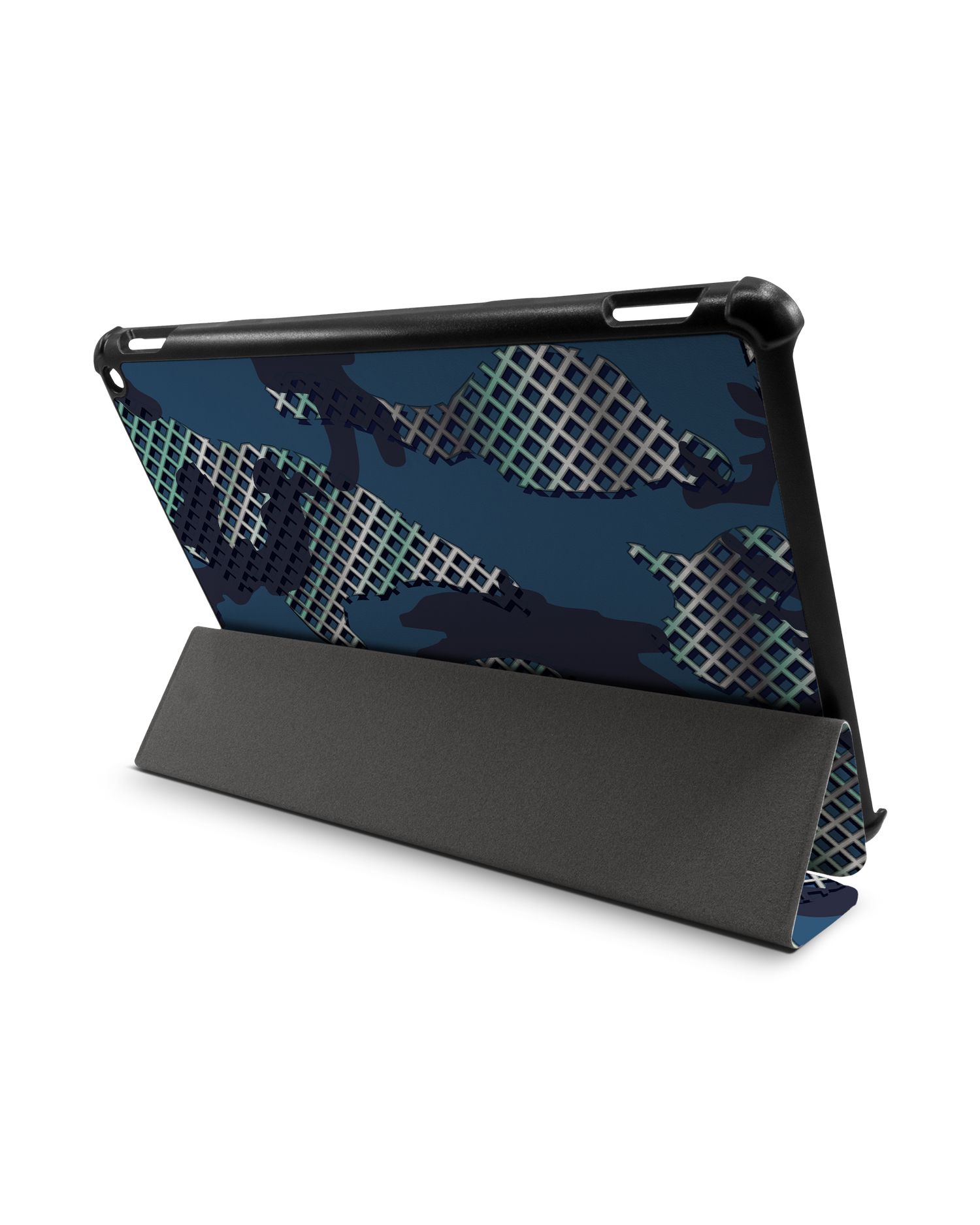 Fall Camo I Tablet Smart Case for Amazon Fire HD 10 (2021): Used as Stand