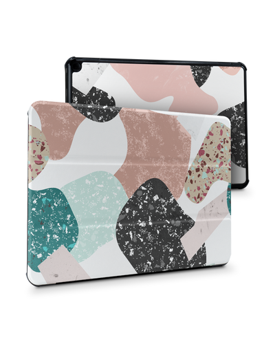Scattered Shapes Tablet Smart Case for Amazon Fire HD 10 (2021): Front View