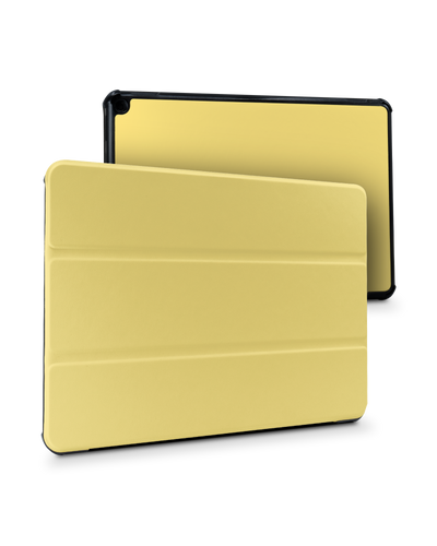 LIGHT YELLOW Tablet Smart Case for Amazon Fire HD 10 (2021): Front View