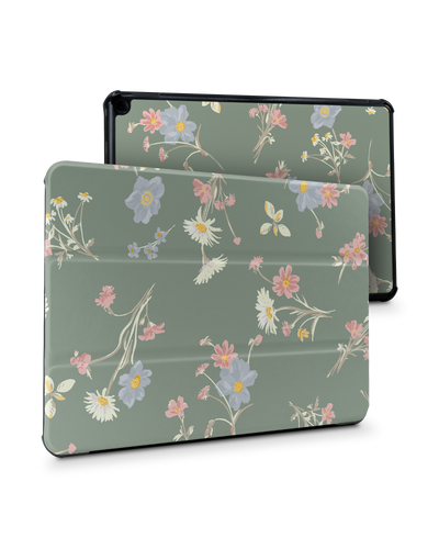Wild Flower Sprigs Tablet Smart Case for Amazon Fire HD 10 (2021): Front View