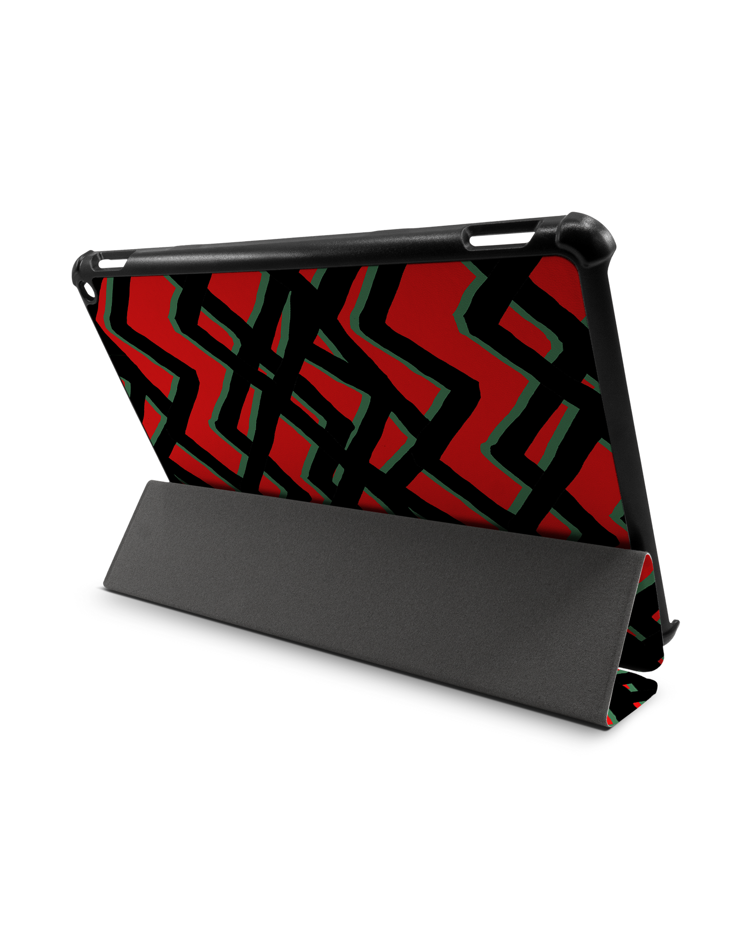 Fences Pattern Tablet Smart Case for Amazon Fire HD 10 (2021): Used as Stand