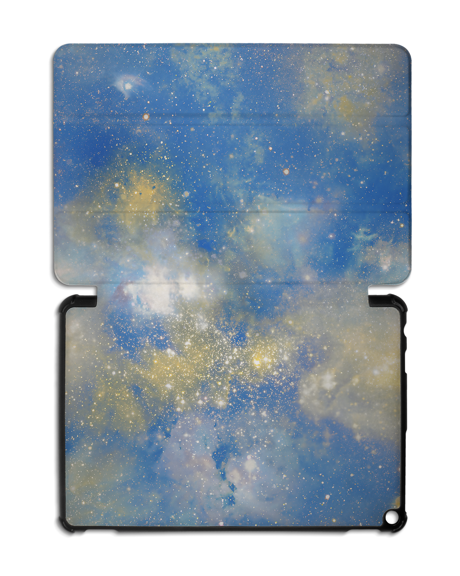 Spaced Out Tablet Smart Case for Amazon Fire HD 10 (2021): Opened