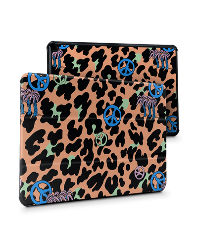 Leopard Peace Palms Tablet Smart Case for Amazon Fire HD 10 (2021): Front View