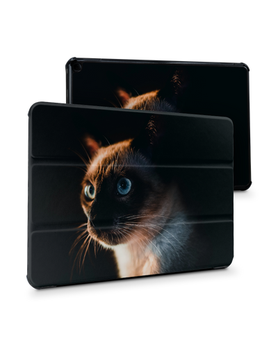 Siamese Cat Tablet Smart Case Amazon Fire HD 10 (2021): Front View