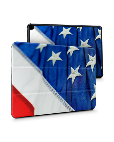 Stars And Stripes Tablet Smart Case for Amazon Fire HD 10 (2021): Front View