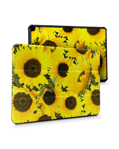 Sunflowers Tablet Smart Case for Amazon Fire HD 10 (2021): Front View