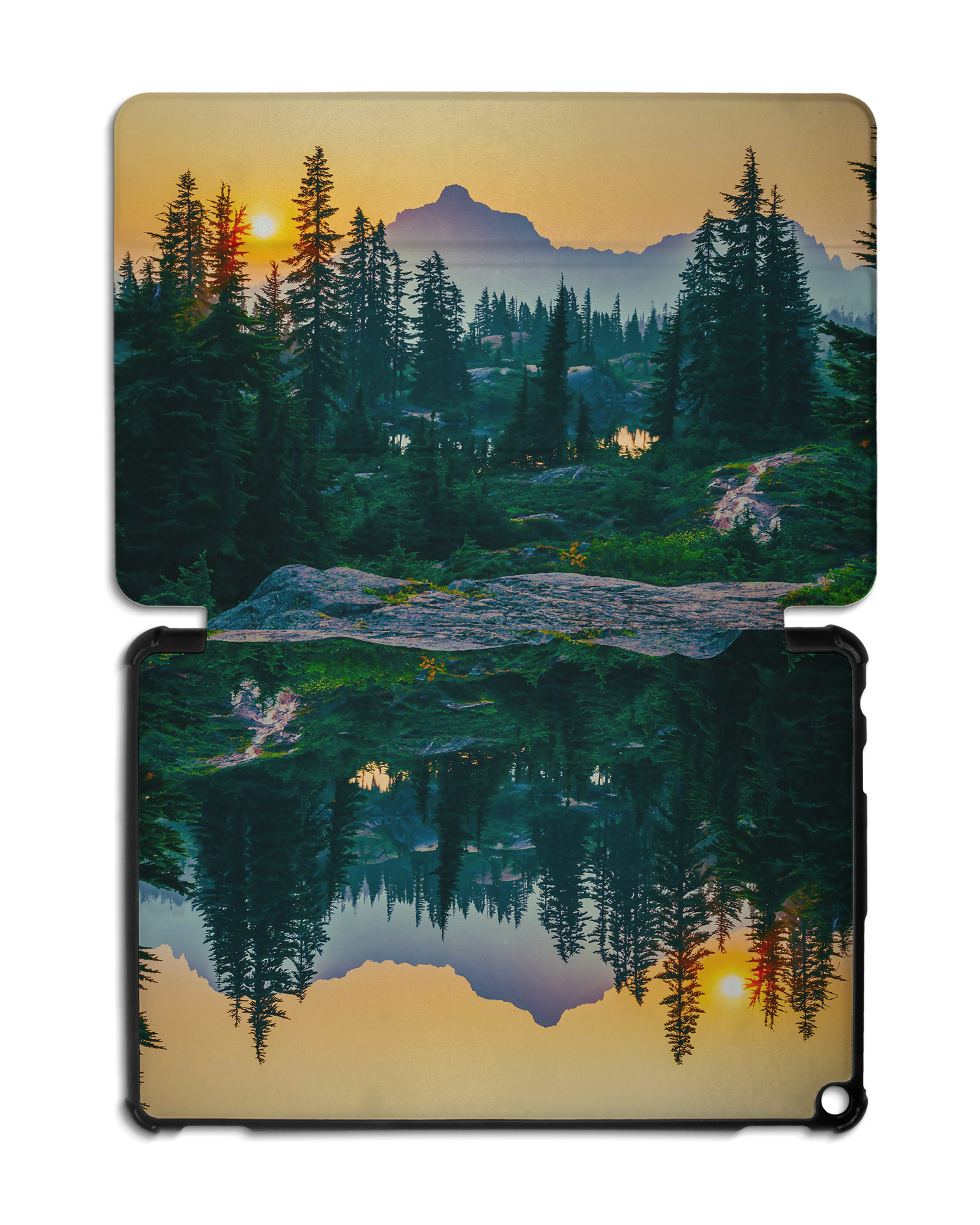 Forest Tablet Smart Case Amazon Fire HD 10 (2021): Opened