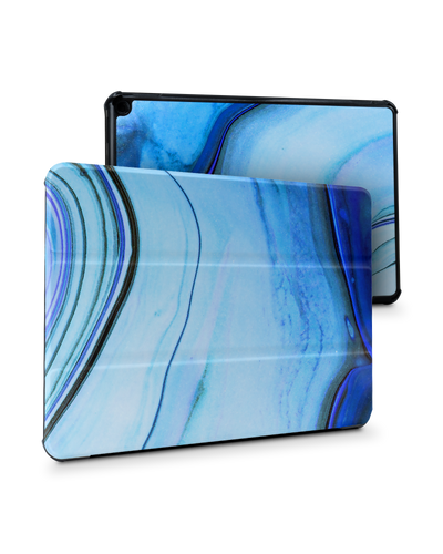 Cool Blues Tablet Smart Case for Amazon Fire HD 10 (2021): Front View
