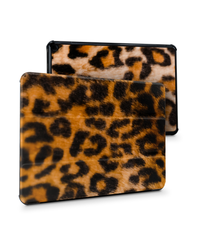 Leopard Pattern Tablet Smart Case for Amazon Fire HD 10 (2021): Front View