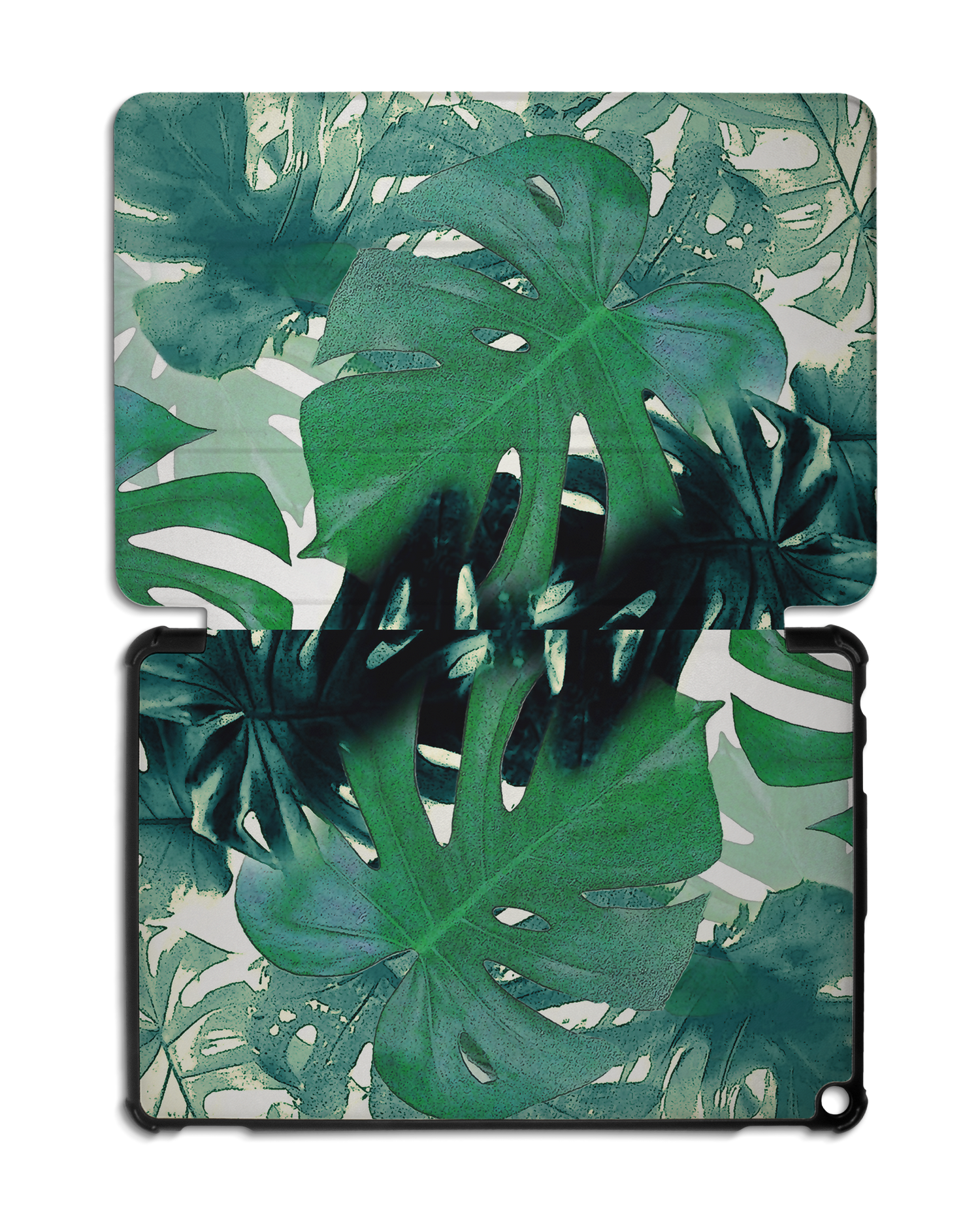 Saturated Plants Tablet Smart Case for Amazon Fire HD 10 (2021): Opened