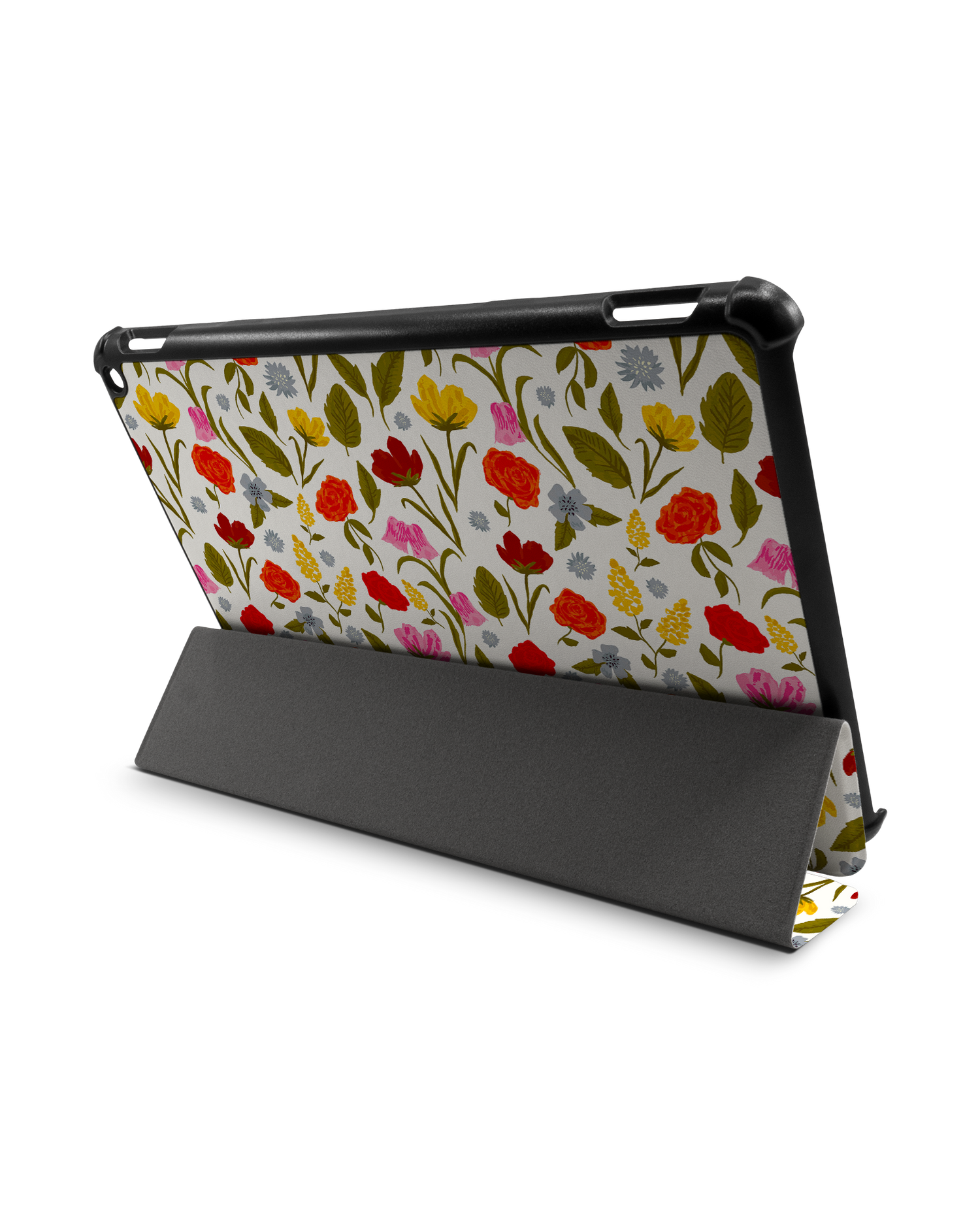 Botanical Beauties Tablet Smart Case for Amazon Fire HD 10 (2021): Used as Stand
