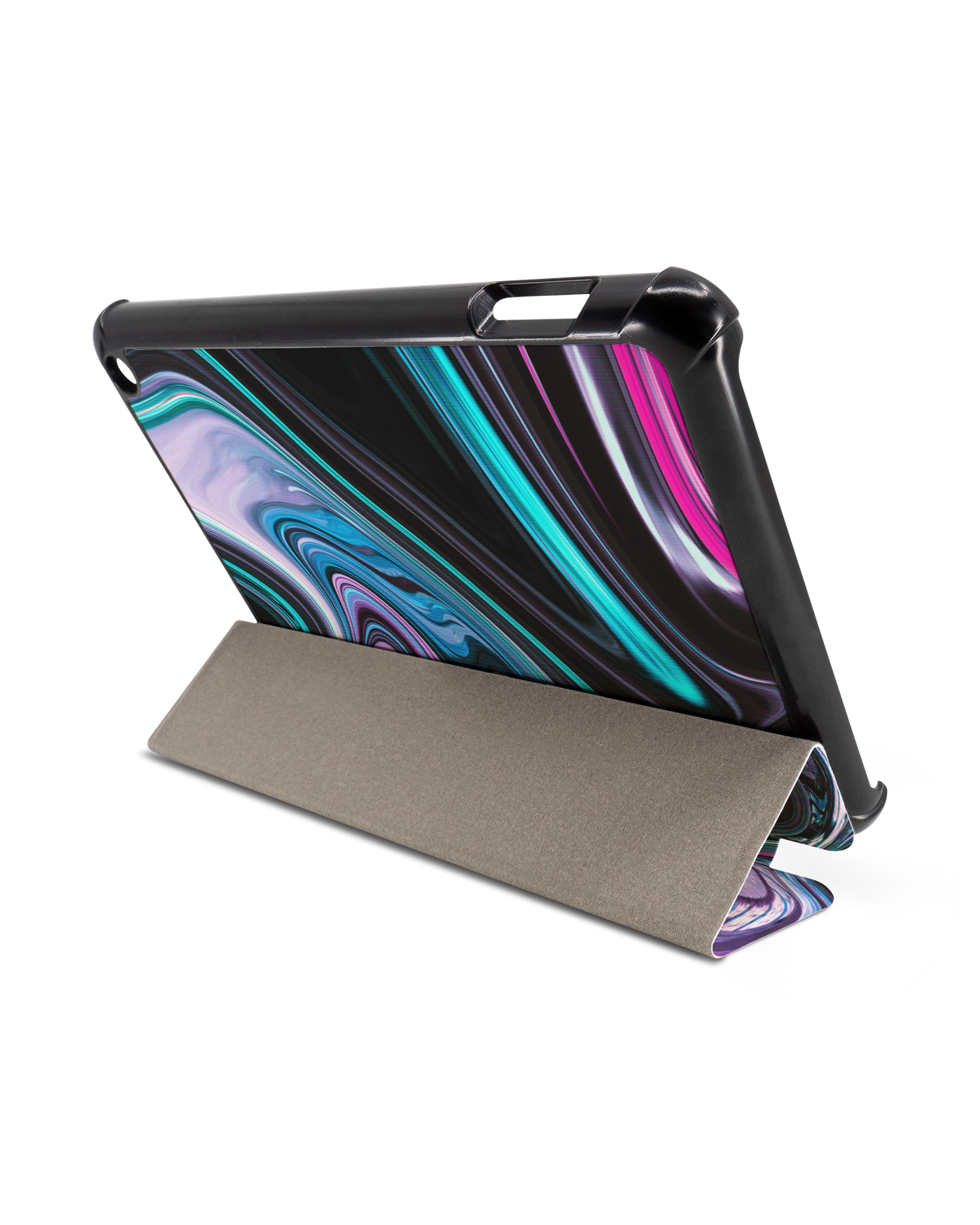 Digital Swirl Tablet Smart Case for Amazon Fire 7 (2022): Used as Stand