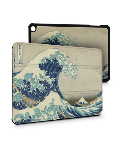 Great Wave Off Kanagawa By Hokusai Tablet Smart Case for Amazon Fire 7 (2022)