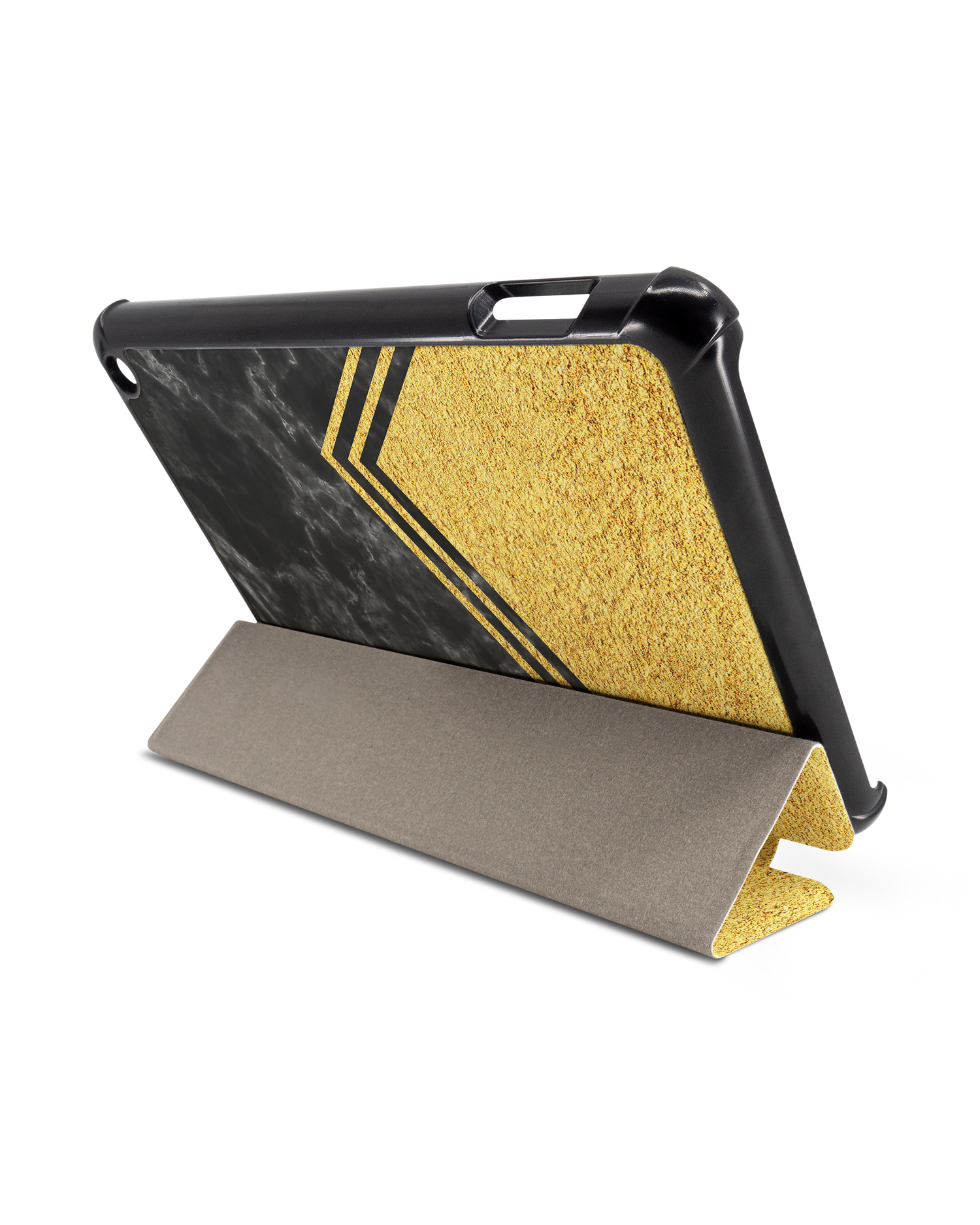 Gold Marble Tablet Smart Case for Amazon Fire 7 (2022): Used as Stand