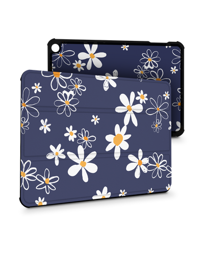 Navy Daisies Tablet Smart Case for Amazon Fire 7 (2022)