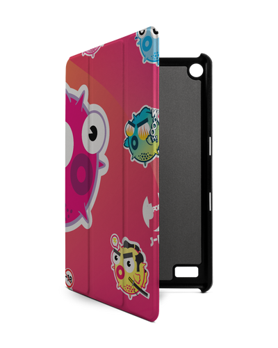 Fugus! Tablet Smart Case for Amazon Fire 7: Front View