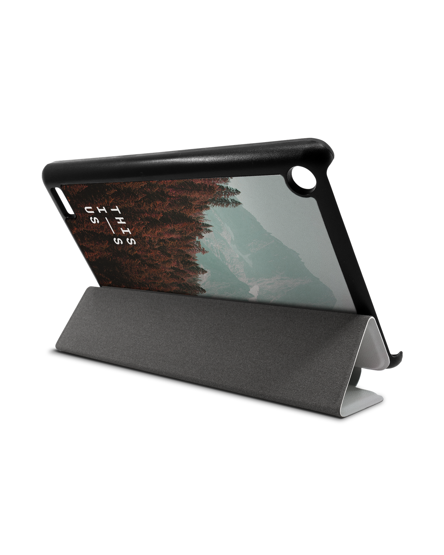 Into the Woods Tablet Smart Case for Amazon Fire 7: Used as Stand