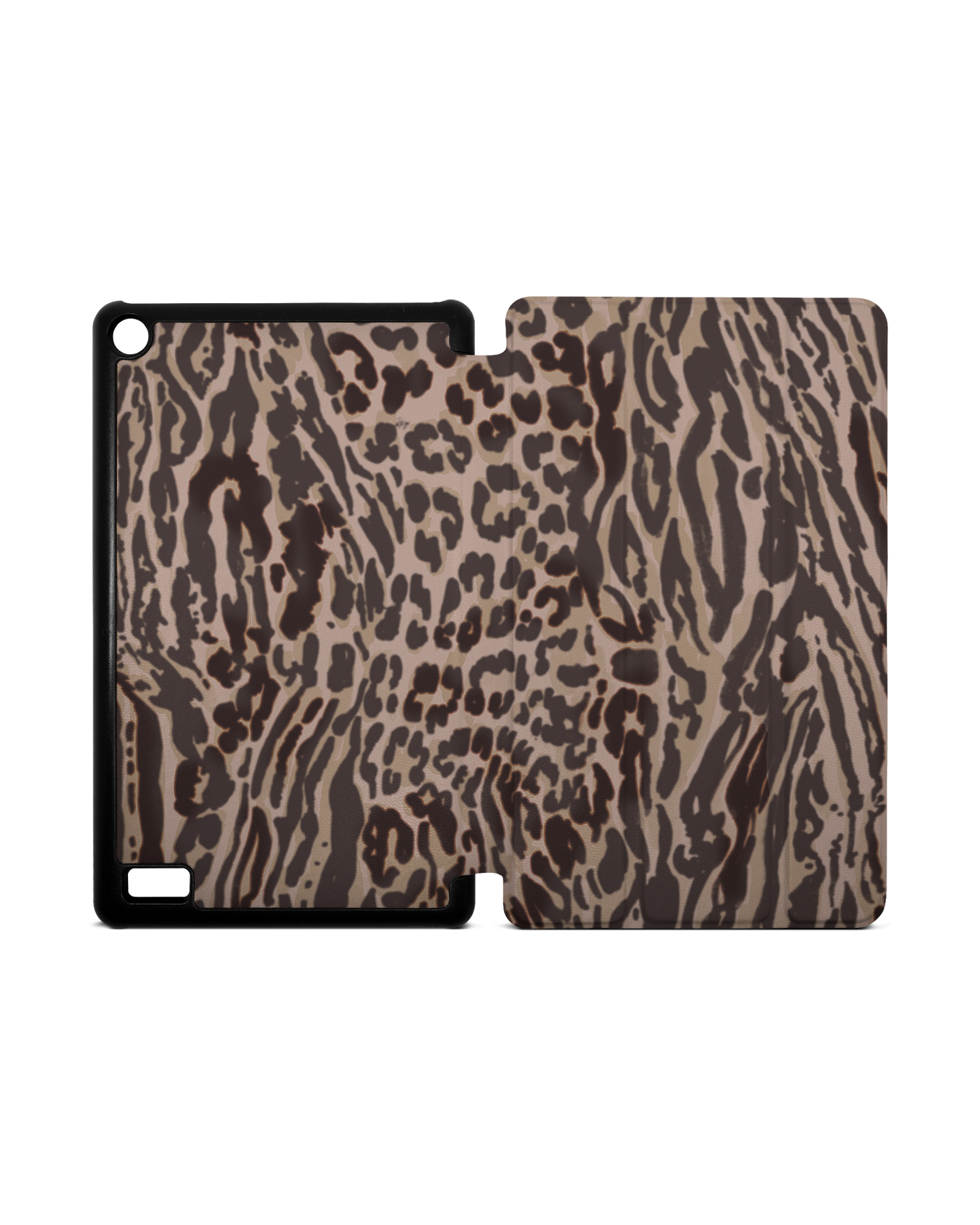 Animal Skin Tough Love Tablet Smart Case for Amazon Fire 7: Opened