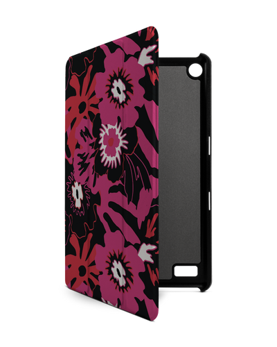 Flower Works Tablet Smart Case for Amazon Fire 7: Front View