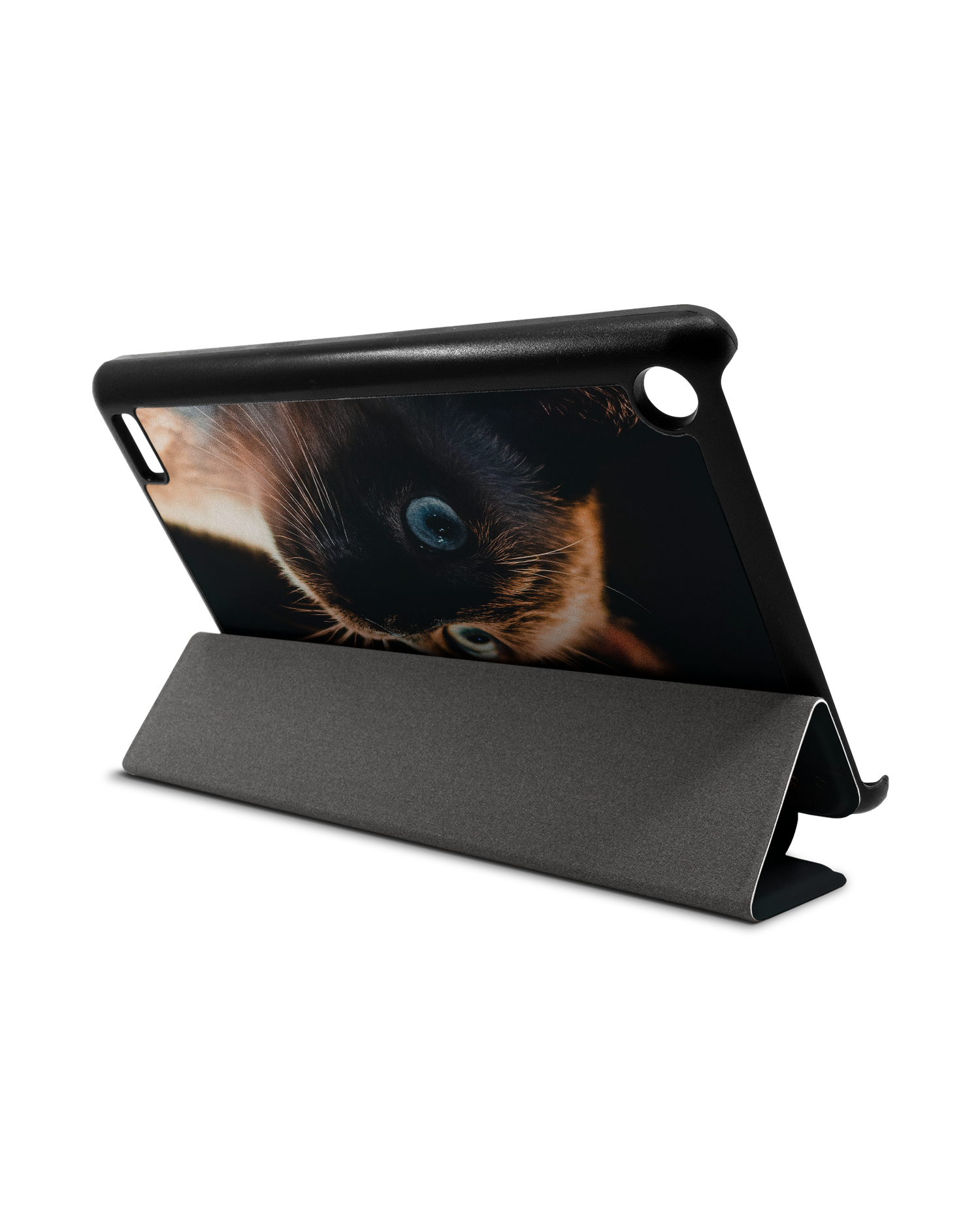 Siamese Cat Tablet Smart Case for Amazon Fire 7: Used as Stand