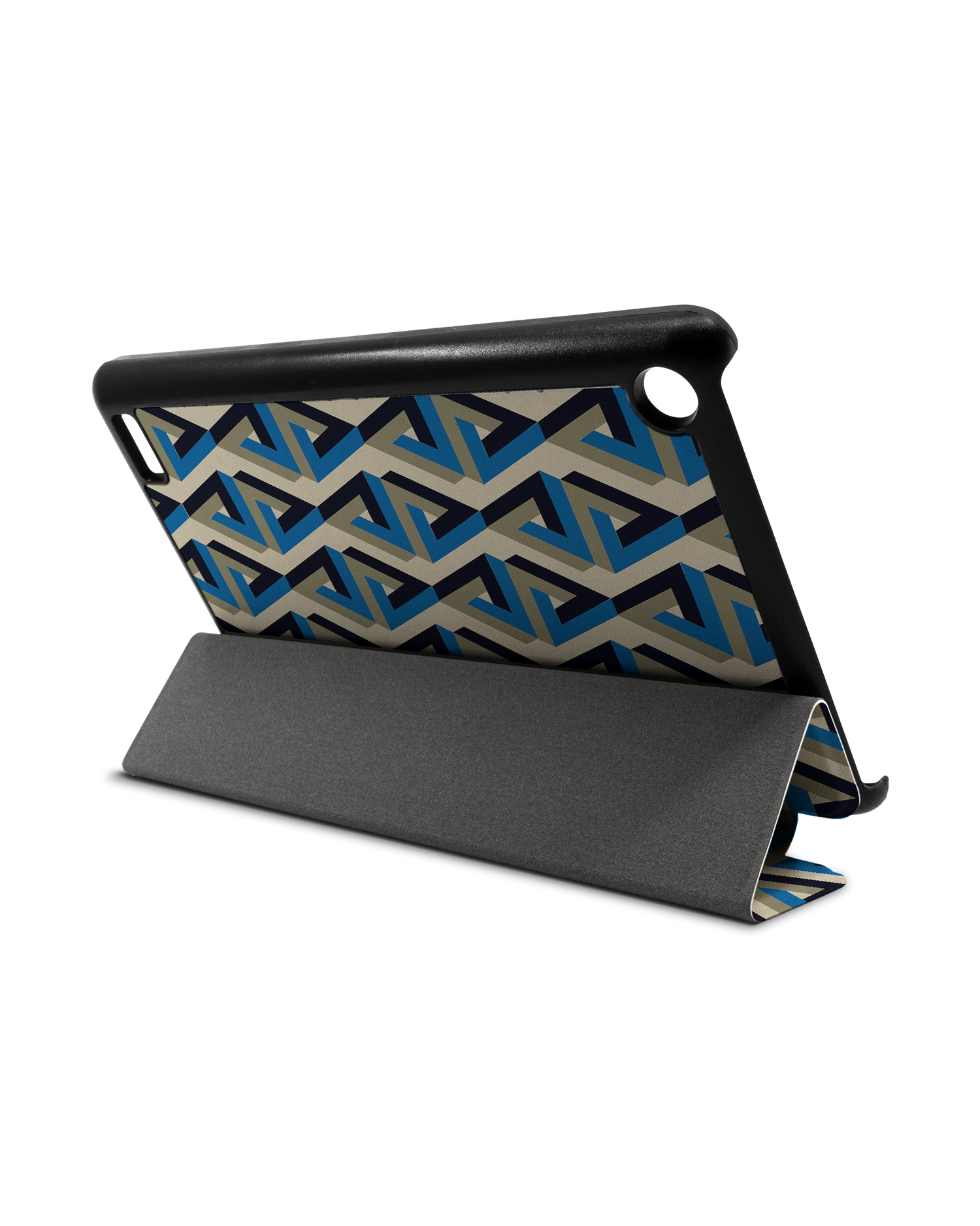 Penrose Pattern Tablet Smart Case for Amazon Fire 7: Used as Stand