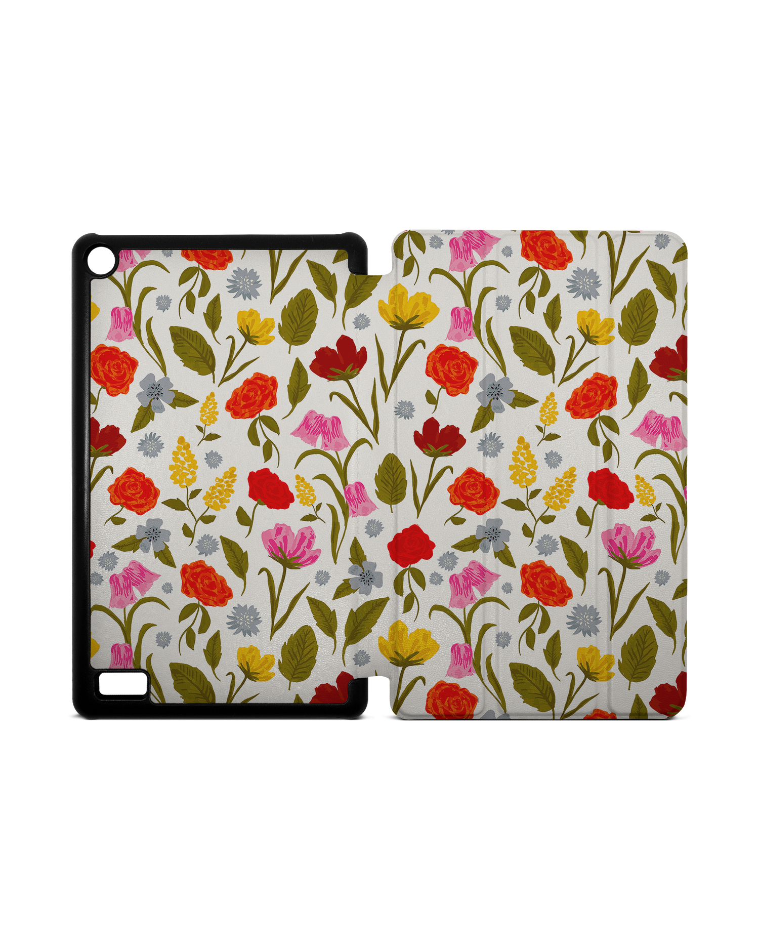 Botanical Beauties Tablet Smart Case for Amazon Fire 7: Opened