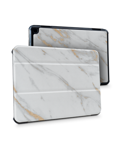 Gold Marble Elegance Tablet Smart Case for Amazon Fire HD 8 (2022), Amazon Fire HD 8 Plus (2022), Amazon Fire HD 8 (2020), Amazon Fire HD 8 Plus (2020)