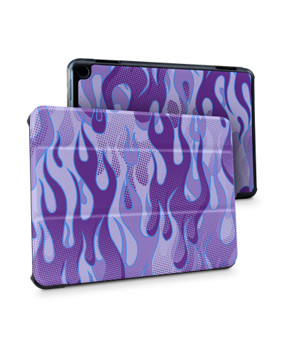 Purple Flames Tablet Smart Case for Amazon Fire HD 8 (2022), Amazon Fire HD 8 Plus (2022), Amazon Fire HD 8 (2020), Amazon Fire HD 8 Plus (2020)