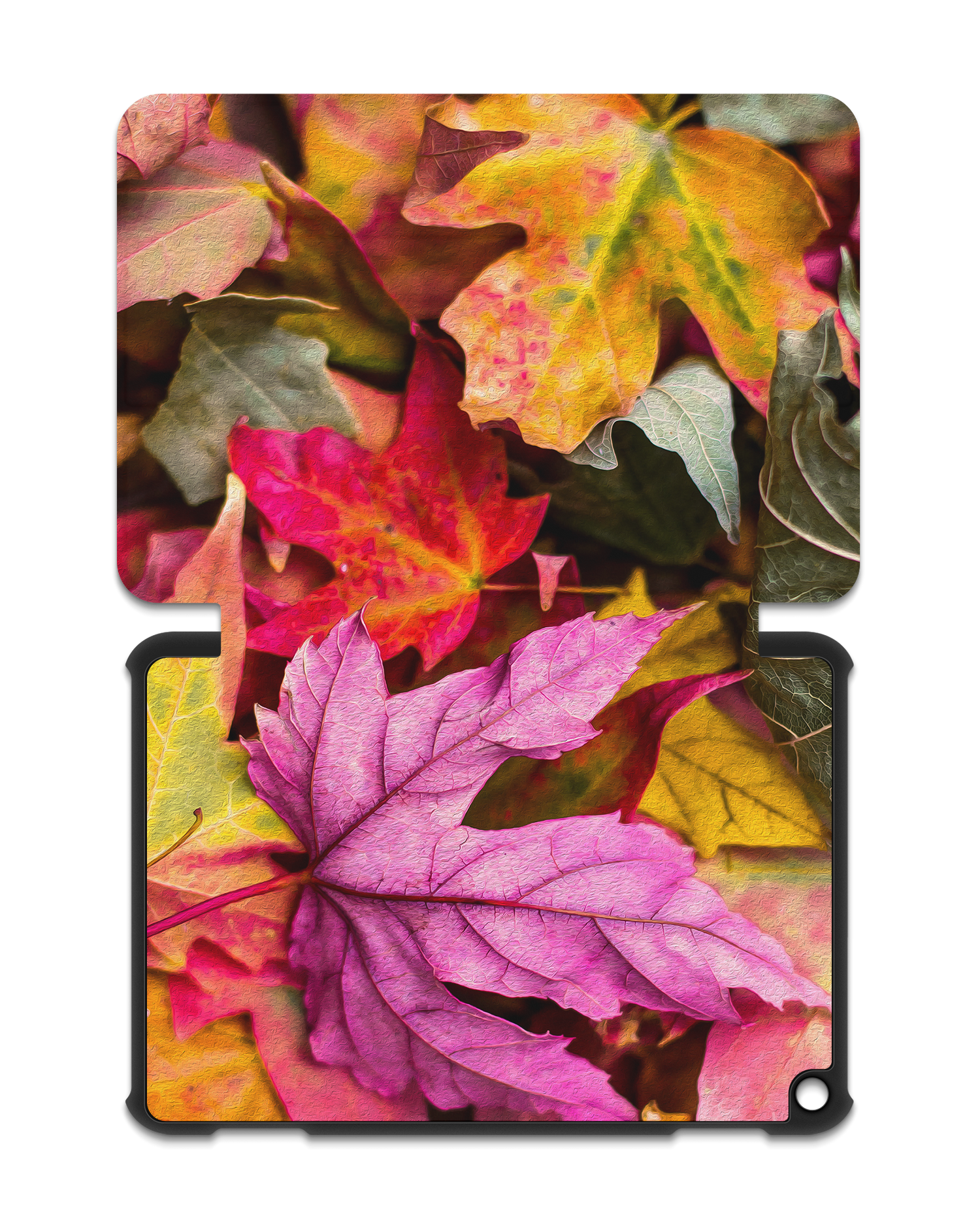 Autumn Leaves Tablet Smart Case for Amazon Fire HD 8 (2022), Amazon Fire HD 8 Plus (2022), Amazon Fire HD 8 (2020), Amazon Fire HD 8 Plus (2020): Opened