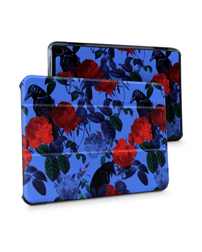 Roses And Ravens Tablet Smart Case for Amazon Fire HD 8 (2022), Amazon Fire HD 8 Plus (2022), Amazon Fire HD 8 (2020), Amazon Fire HD 8 Plus (2020)