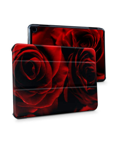 Red Roses Tablet Smart Case for Amazon Fire HD 8 (2022), Amazon Fire HD 8 Plus (2022), Amazon Fire HD 8 (2020), Amazon Fire HD 8 Plus (2020)